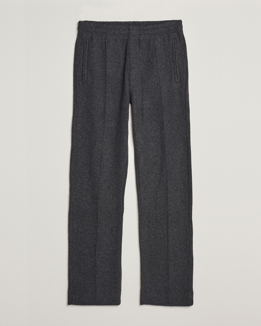 Herr | Byxor | Sunflower | Wool Jersey Pants Antracite