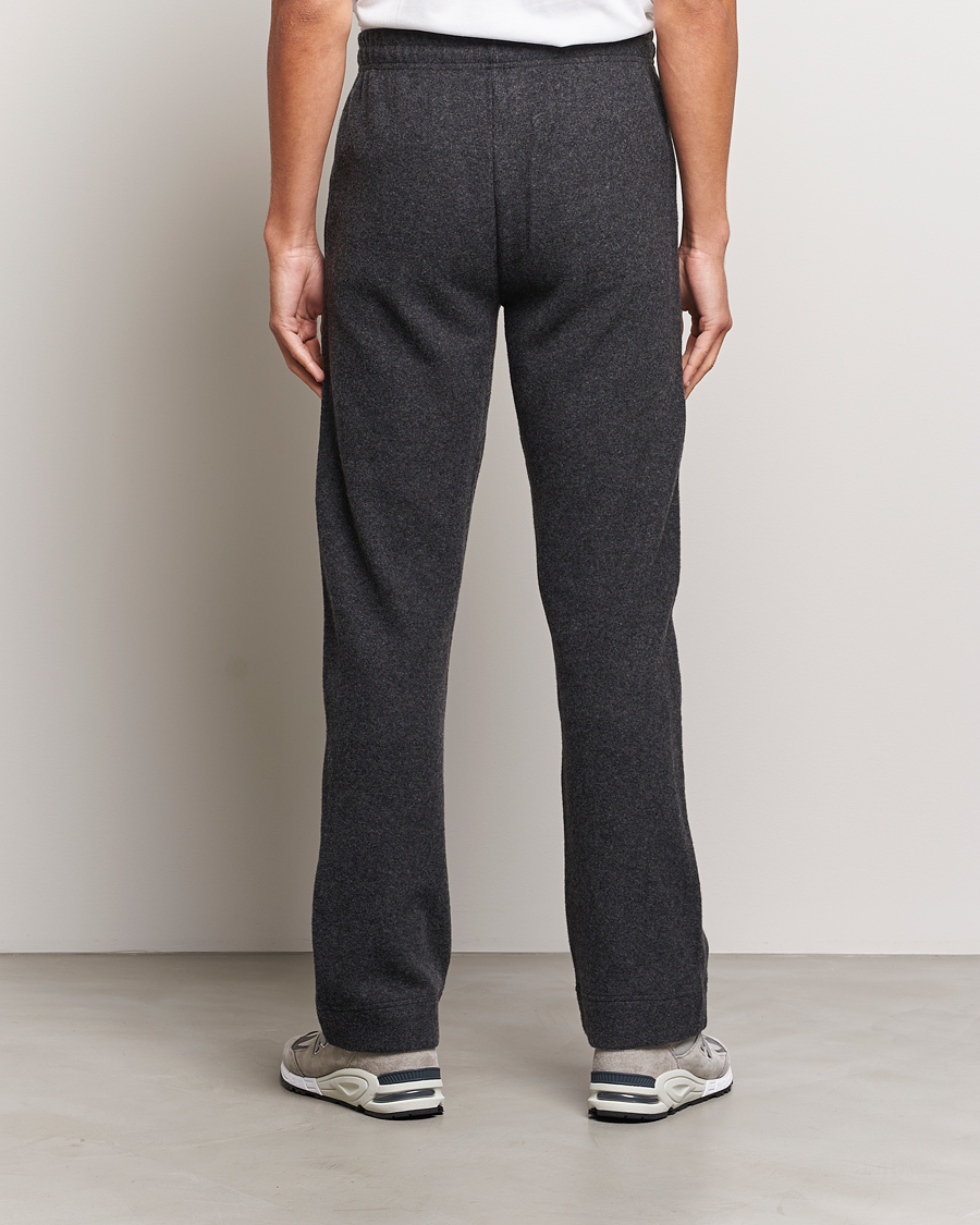 Herr | Byxor | Sunflower | Wool Jersey Pants Antracite