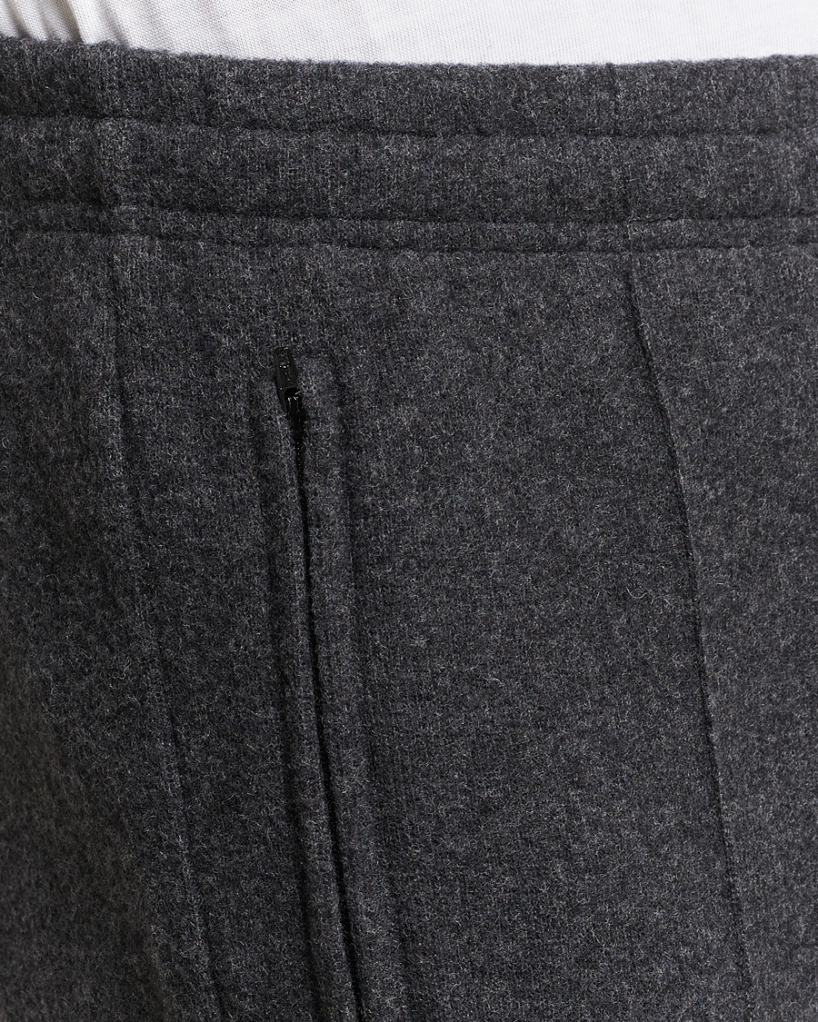 Herr | Byxor | Sunflower | Wool Jersey Pants Antracite