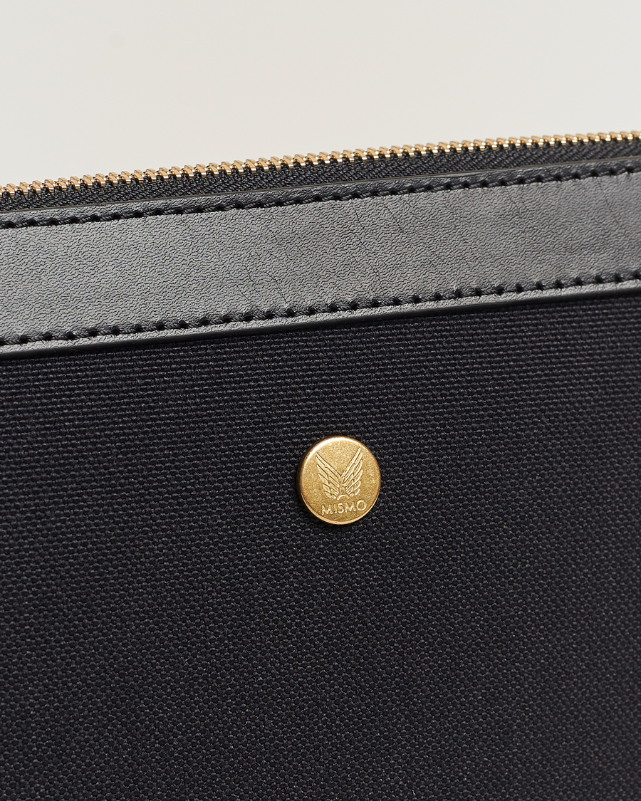Herr | Mismo M/S Nylon Pouch Large Coal/Black | Mismo | M/S Nylon Pouch Large Coal/Black