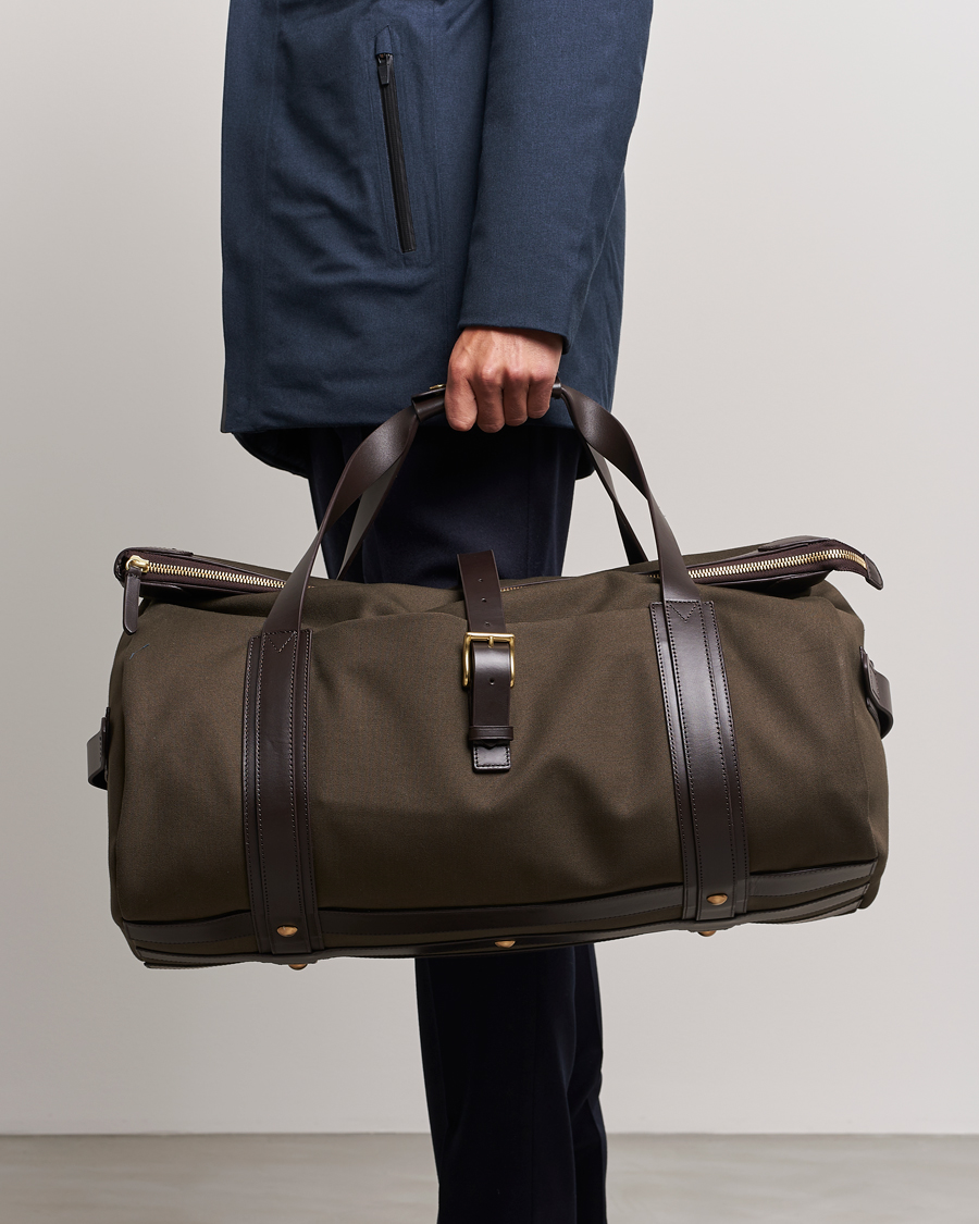 Herr |  |  | Mismo M/S Explorer Weekendbag Army/Dark Brown