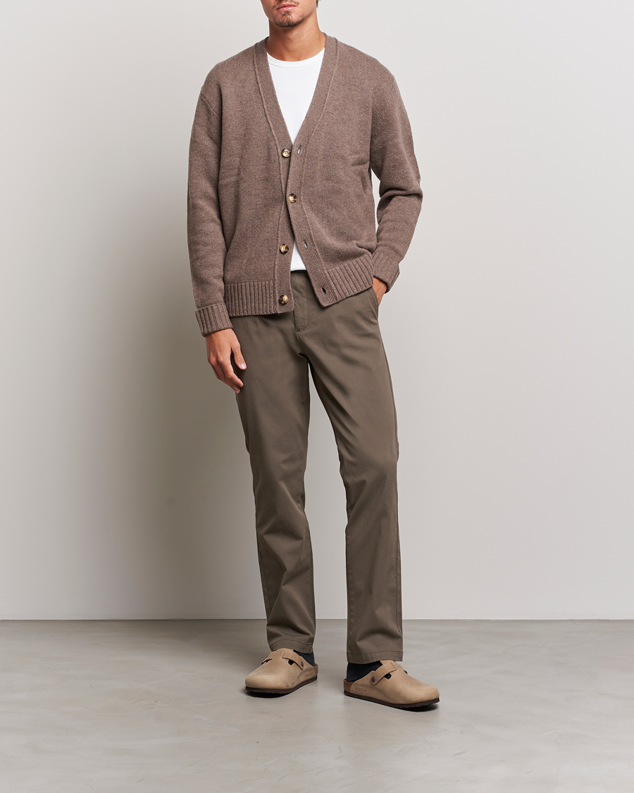 Herr | Byxor | Dockers | Cotton Slim Chino Khaki Green