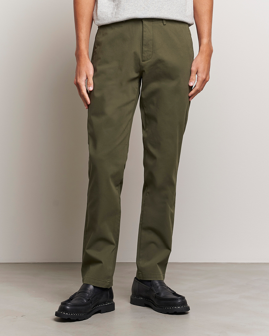 Herr | Kläder | Dockers | Cotton Slim Chino Olive