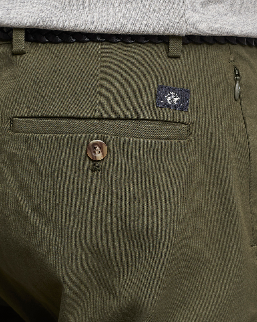 Herr | Byxor | Dockers | Cotton Slim Chino Olive