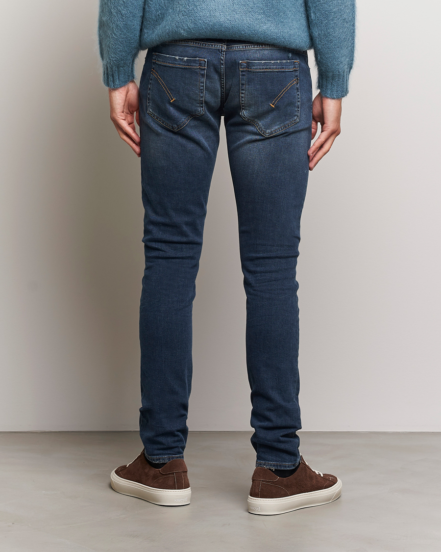 Herr | Jeans | Dondup | George Destroyed Jeans Dark Blue
