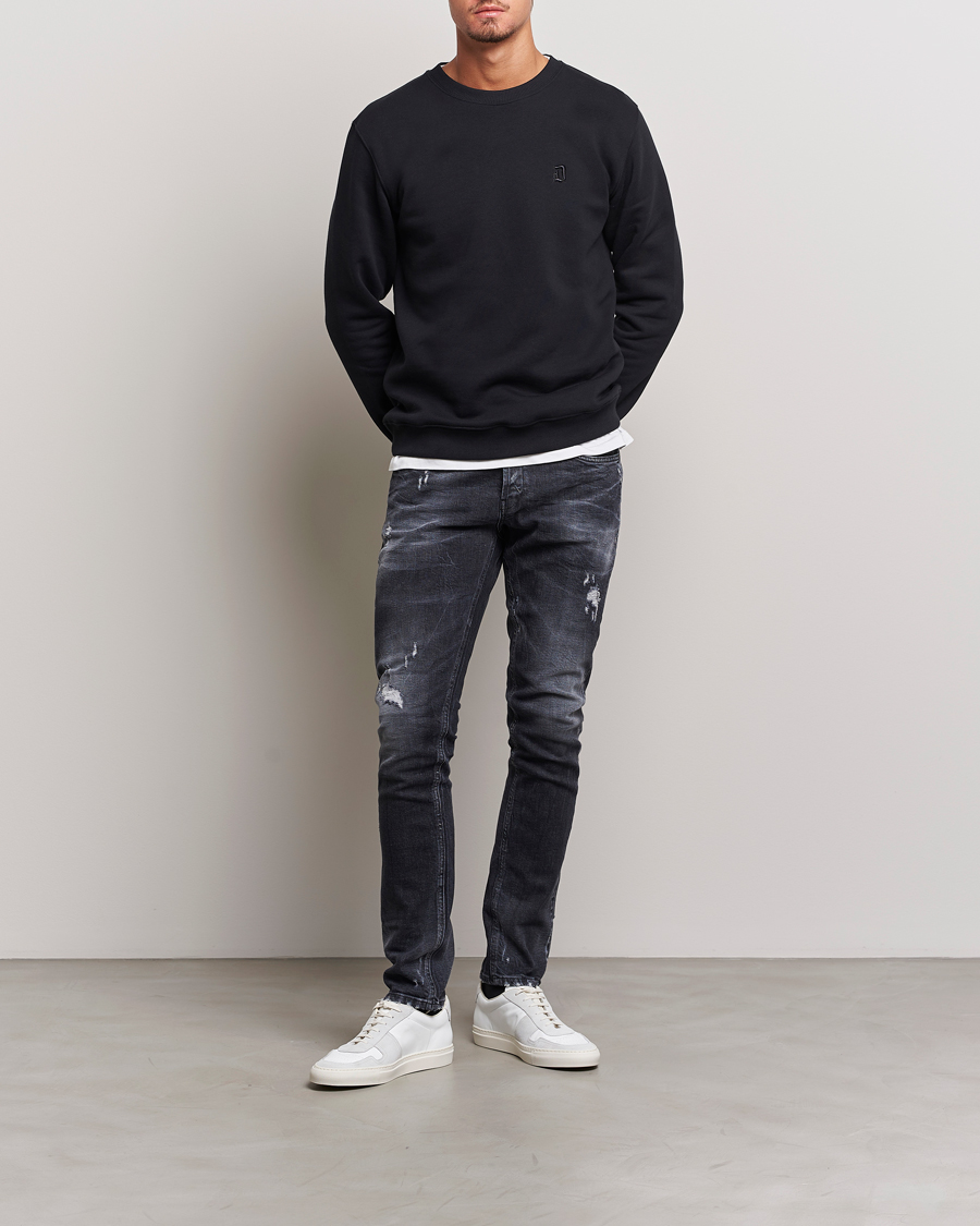 Herr | Jeans | Dondup | George Destroyed Jeans Vintage Black