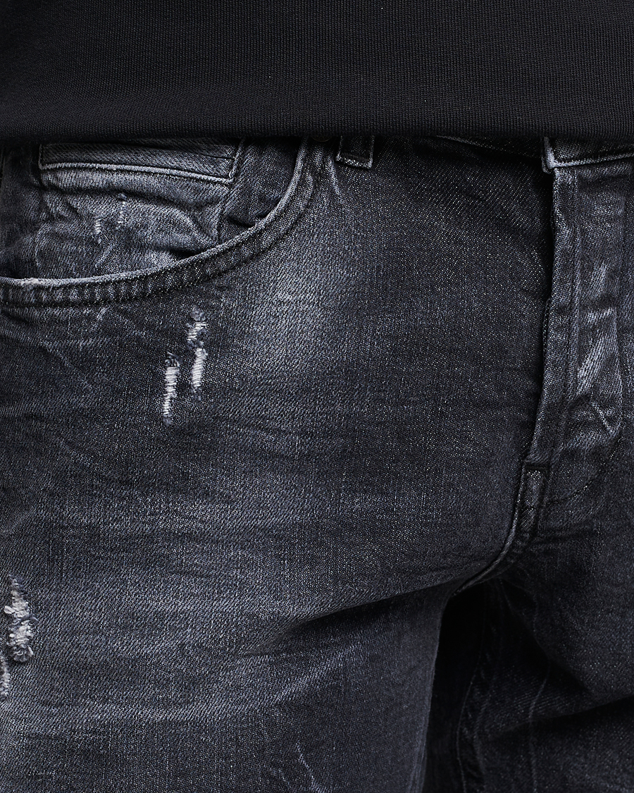 Herr | Jeans | Dondup | George Destroyed Jeans Vintage Black