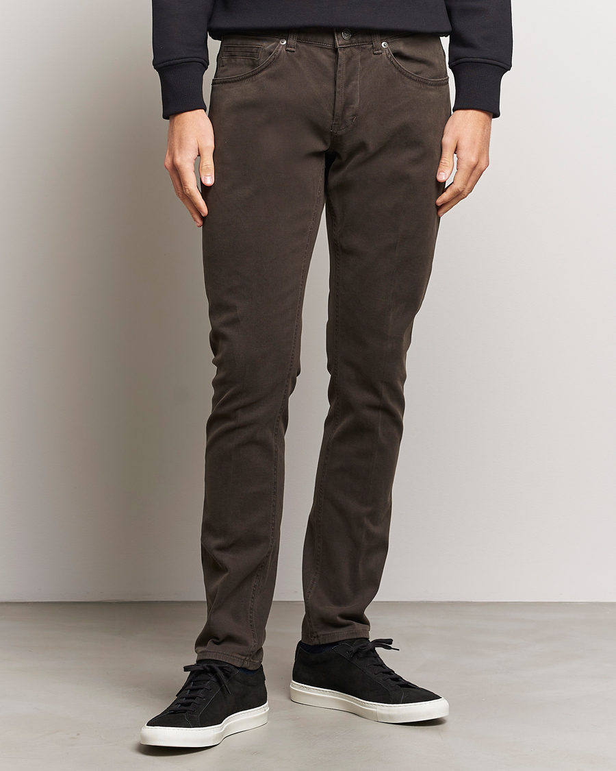 Herr | Kläder | Dondup | George 5-Pocket Jeans Brown
