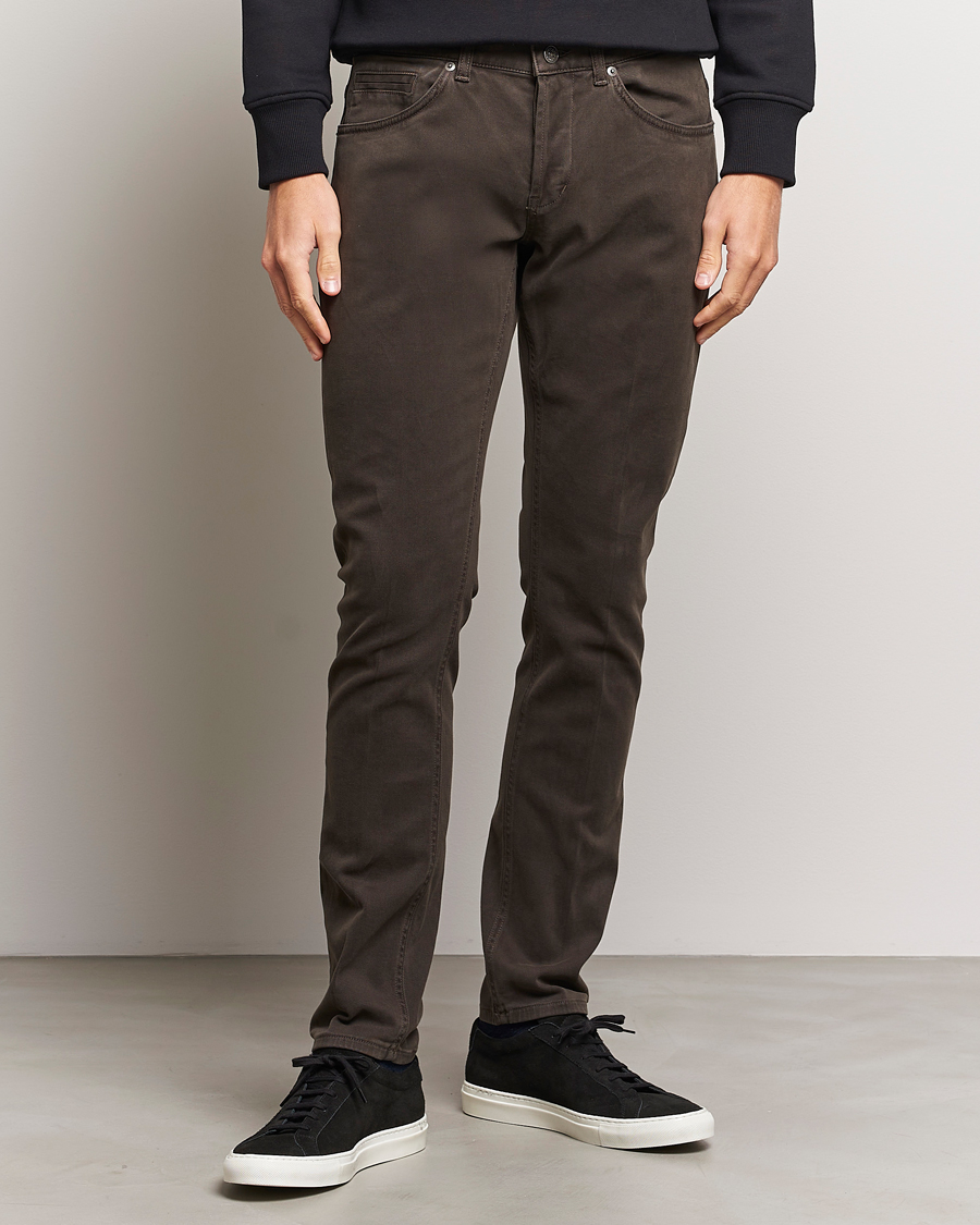 Herr | Jeans | Dondup | George 5-Pocket Jeans Brown