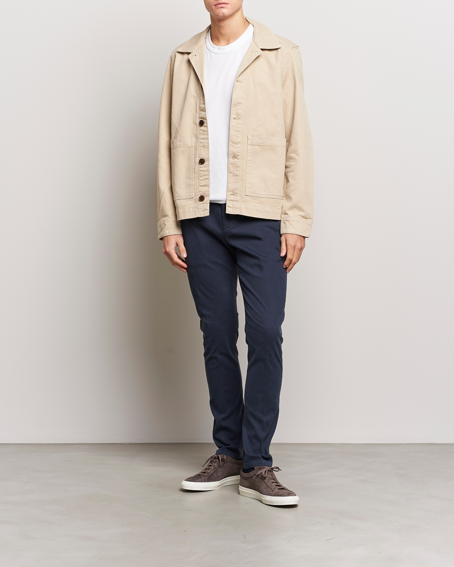 Herr | Byxor | Dondup | Gaubert Chinos Blue