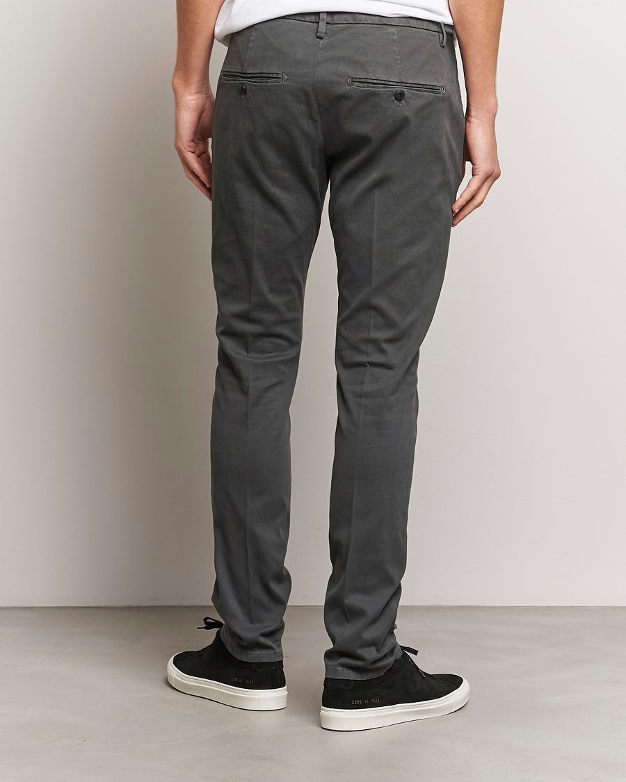Herr | Byxor | Dondup | Gaubert Chinos Dark Grey