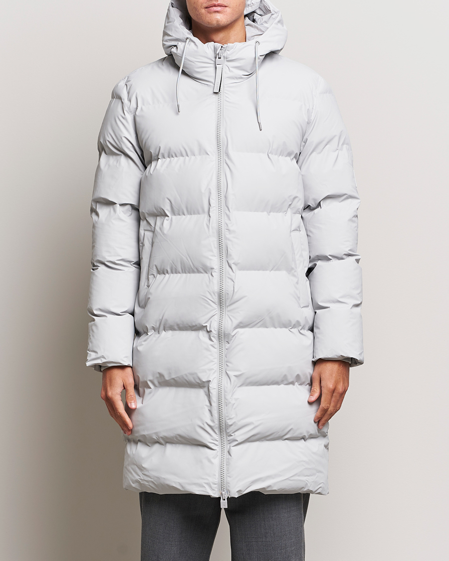 Herr | RAINS | RAINS | Alta Long Puffer Jacket Ash