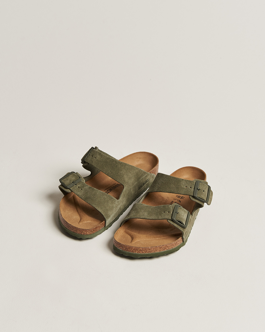 Herr | BIRKENSTOCK Arizona Classic Footbed Thyme Suede | BIRKENSTOCK | Arizona Classic Footbed Thyme Suede