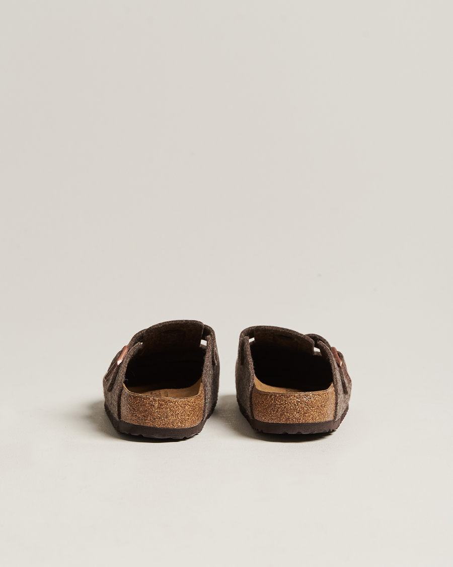 Herr | BIRKENSTOCK Boston Classic Footbed Wool Felt Antracite | BIRKENSTOCK | Boston Classic Footbed Wool Felt Antracite