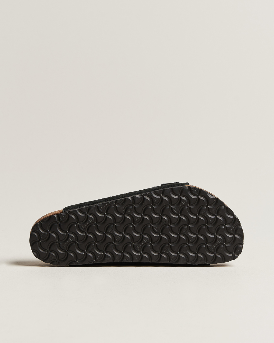 Herr | Sandaler & Tofflor | BIRKENSTOCK | Arizona Soft Footbed Black Suede