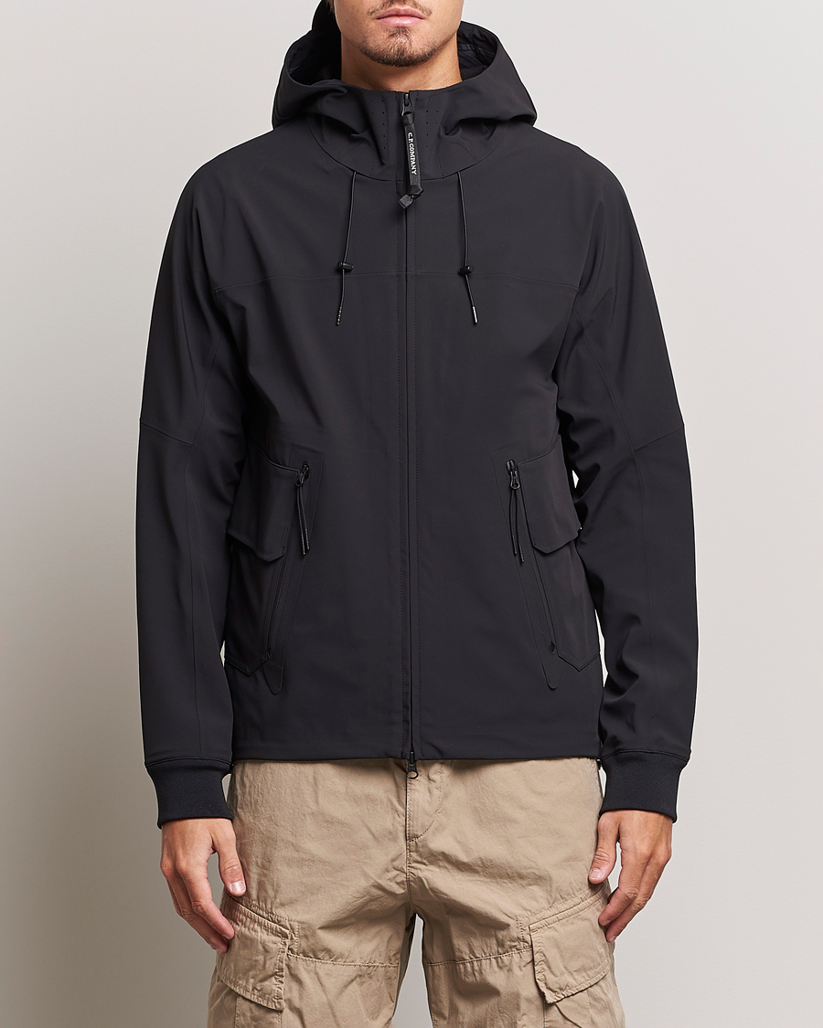 Herr | Jackor | C.P. Company | Metropolis Metroshell Hooded Jacket Black