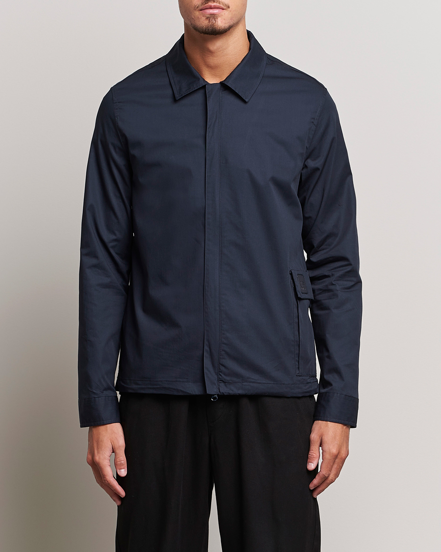 Herr | Overshirts | C.P. Company | Metropolis Gabardine PD Overshirt Navy