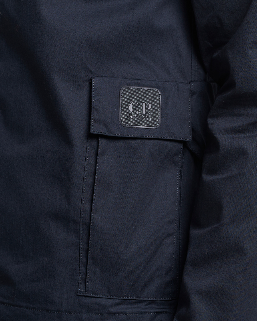 Herr | Skjortor | C.P. Company | Metropolis Gabardine PD Overshirt Navy