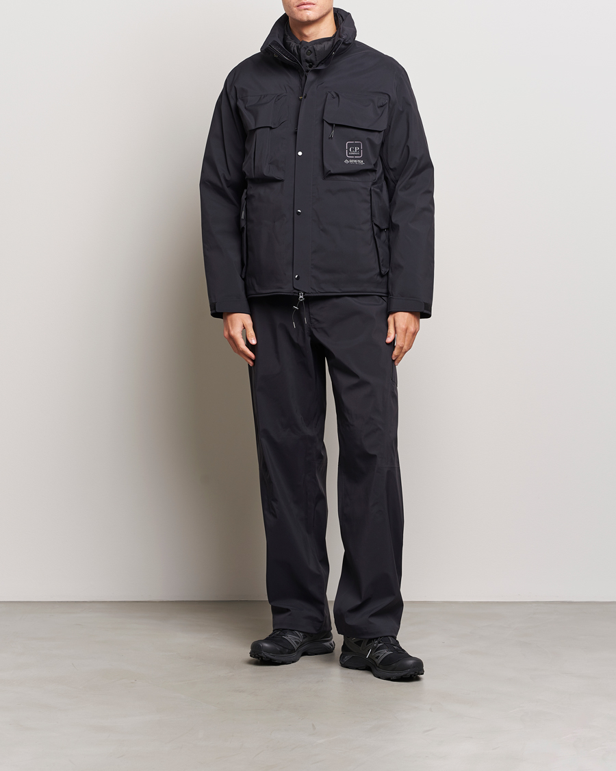 Herr | Byxor | C.P. Company | Metropolis GORE-TEX Infinium Shell Cargo Pants Black