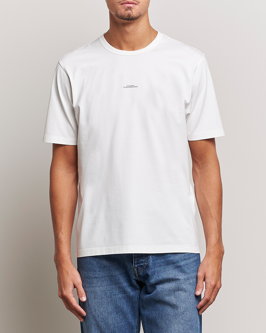Herr | Vita t-shirts | C.P. Company | Metropolis Mercerized Jersey T-Shirts White