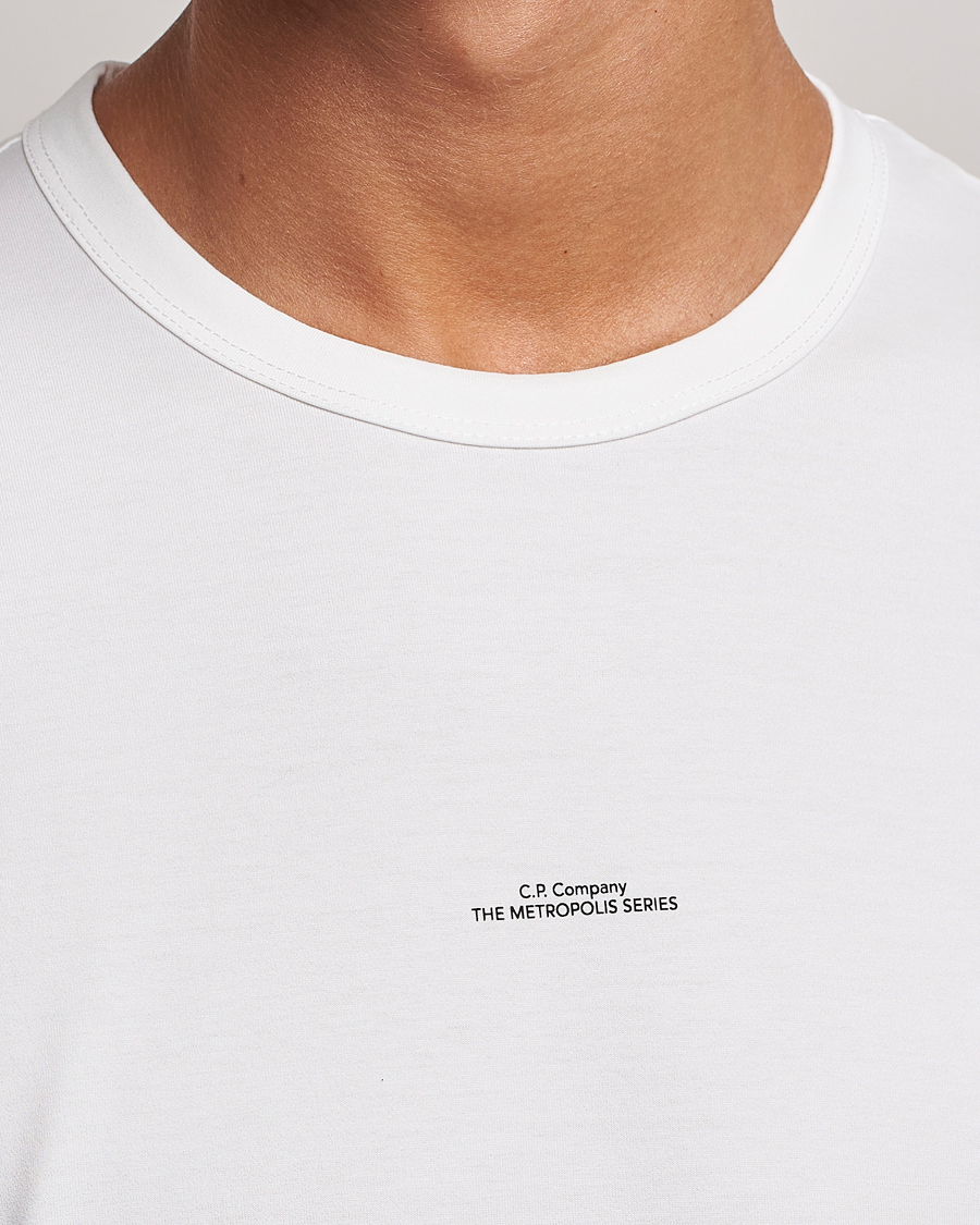 Herr | T-Shirts | C.P. Company | Metropolis Mercerized Jersey T-Shirts White