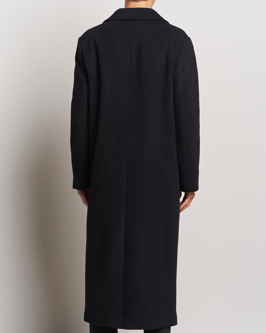 Herr | Jackor | Filippa K | Double Breasted Wool Coat Black