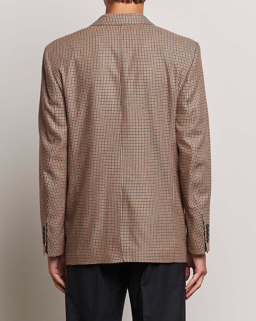 Herr | Kavajer | Filippa K | Wool Checked Blazer Beige/Brown
