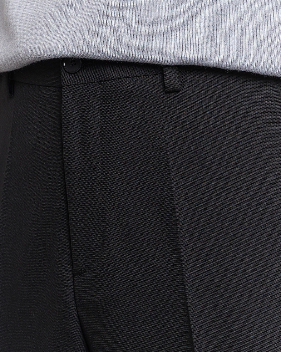 Herr | Byxor | Filippa K | Mateo Wool Trousers Black