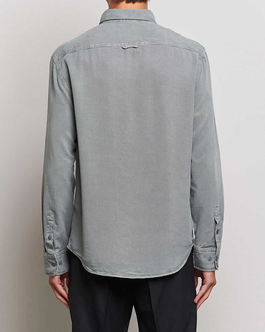 Herr | Skjortor | Filippa K | Zachary Tencel Shirt Smoke Green
