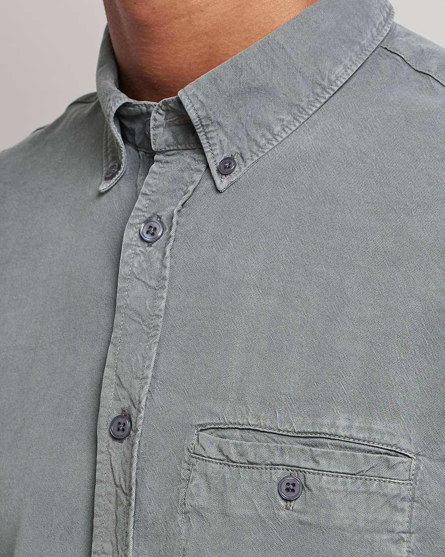 Herr | Skjortor | Filippa K | Zachary Tencel Shirt Smoke Green