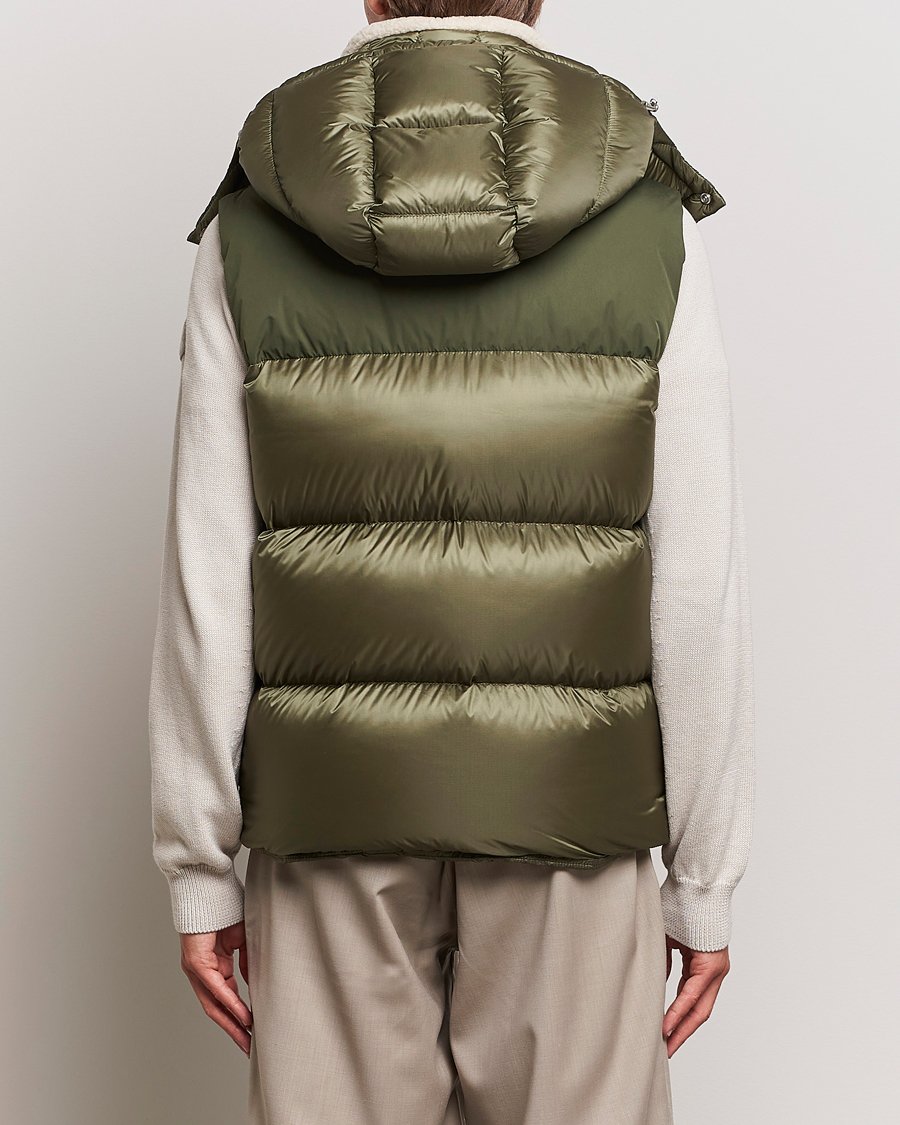 Herr | Jackor | Moncler | Oust Shearling Down Vest Olive