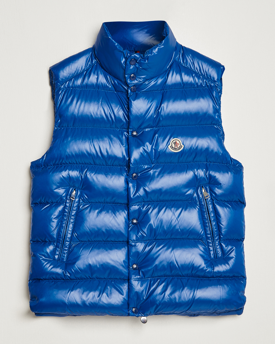 Herr | Jackor | Moncler | Tibb Vest Cobalt Blue