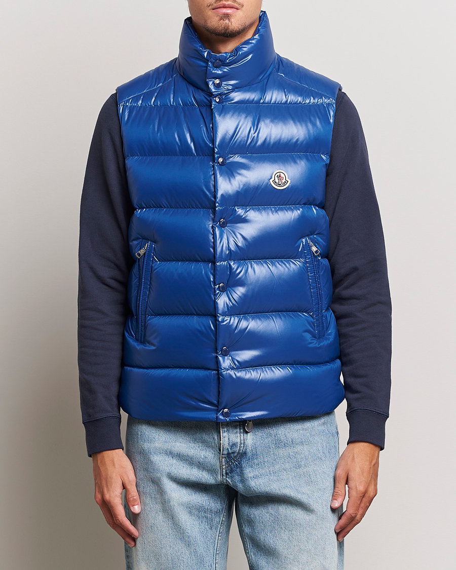 Herr | Jackor | Moncler | Tibb Vest Cobalt Blue