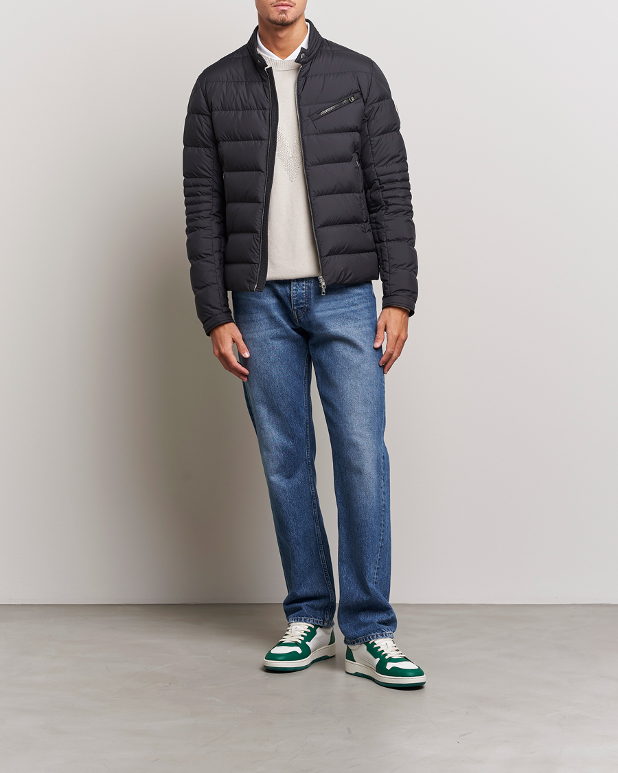 Herr | Jackor | Moncler | Authie Biker Jacket Black