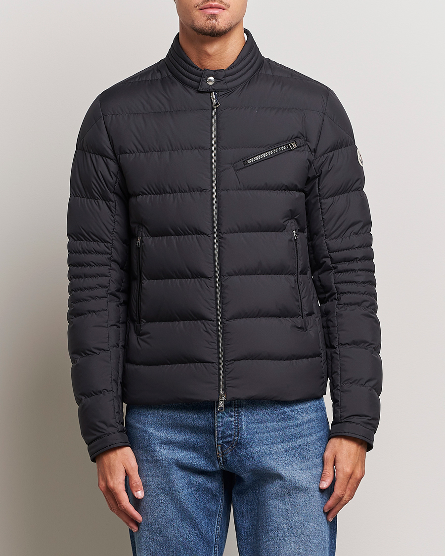 Herr | Luxury Brands | Moncler | Authie Biker Jacket Black