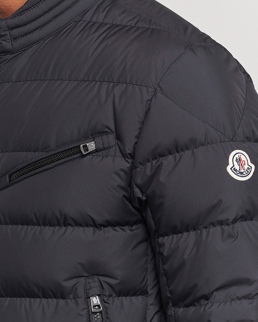 Herr | Jackor | Moncler | Authie Biker Jacket Black