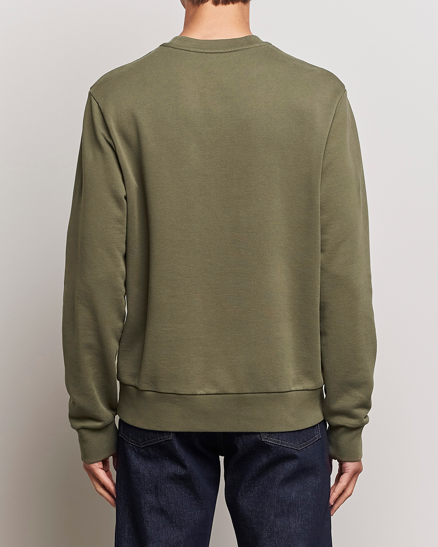 Herr | Tröjor | Moncler | Lettering Logo Sweatshirt Olive