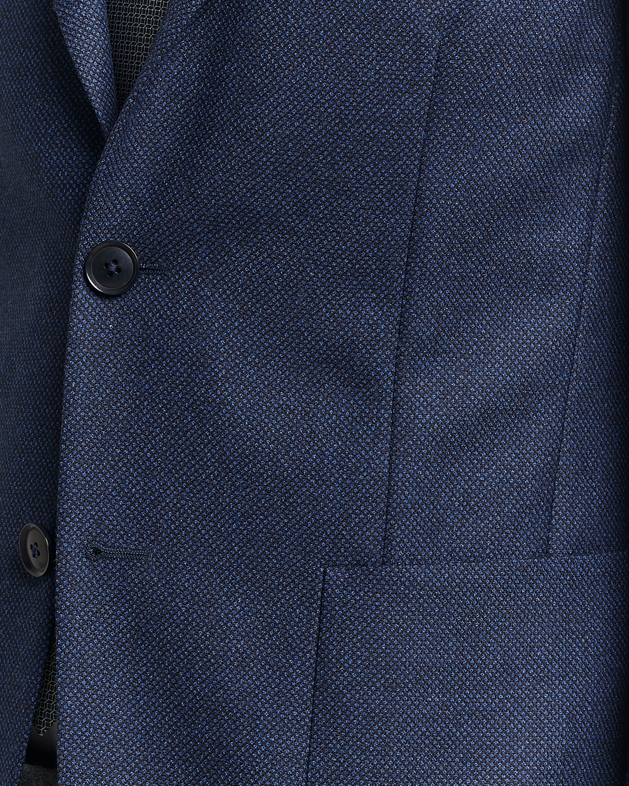 Herr | Kavajer | Zegna | Unconstructed Wool Blazer Navy