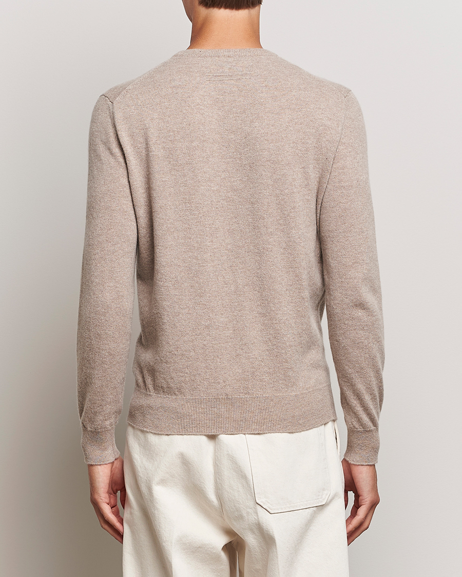 Herr | Tröjor | Zegna | Oasi Cashmere Crew Neck Beige