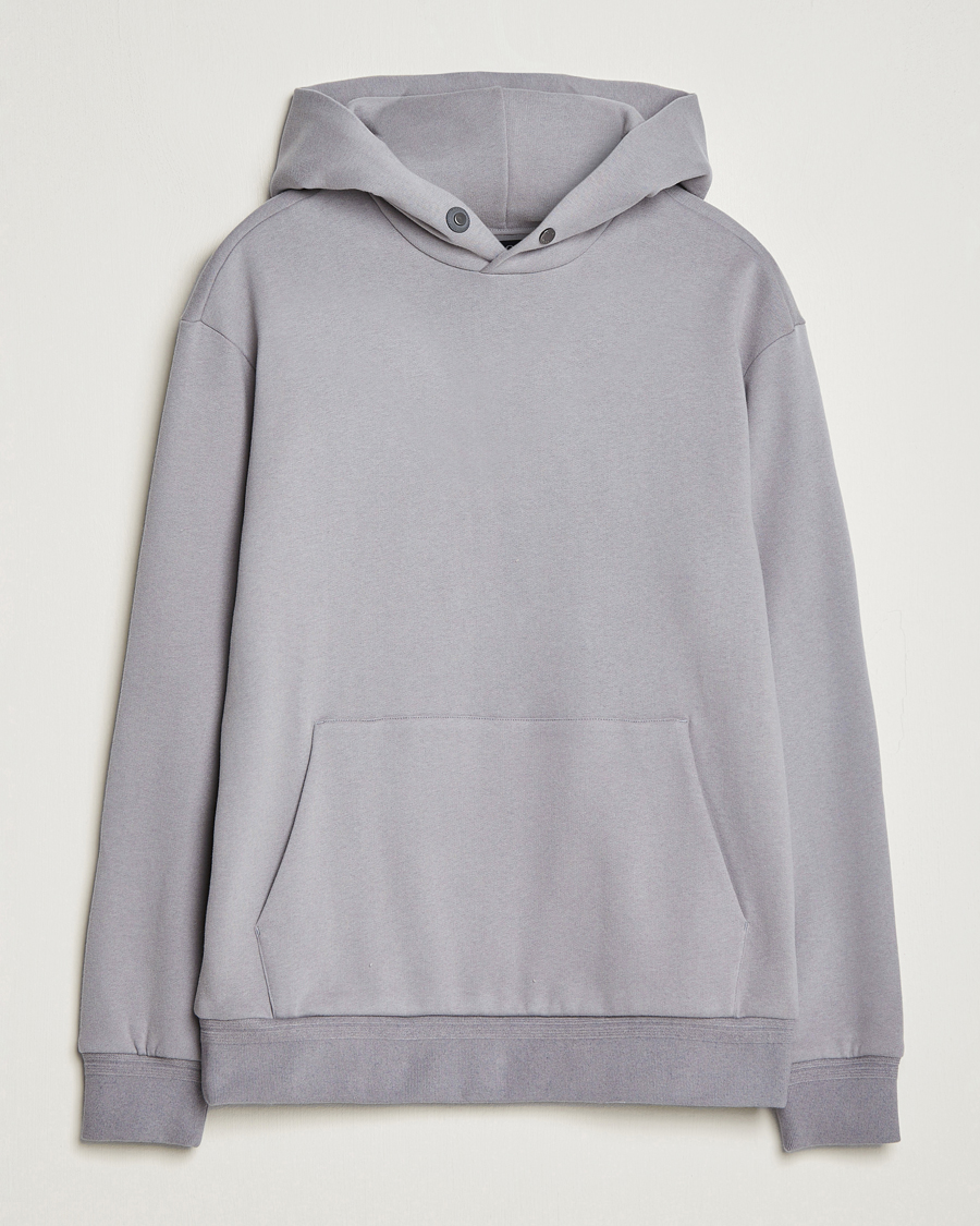 Herr | Tröjor | Zegna | Cotton/Cashmere Hoodie Light Grey