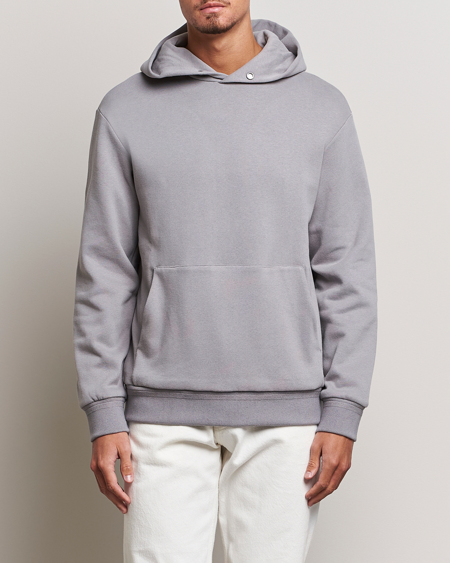 Herr | Tröjor | Zegna | Cotton/Cashmere Hoodie Light Grey