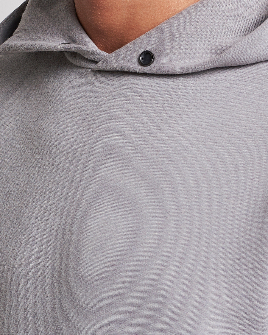 Herr | Tröjor | Zegna | Cotton/Cashmere Hoodie Light Grey