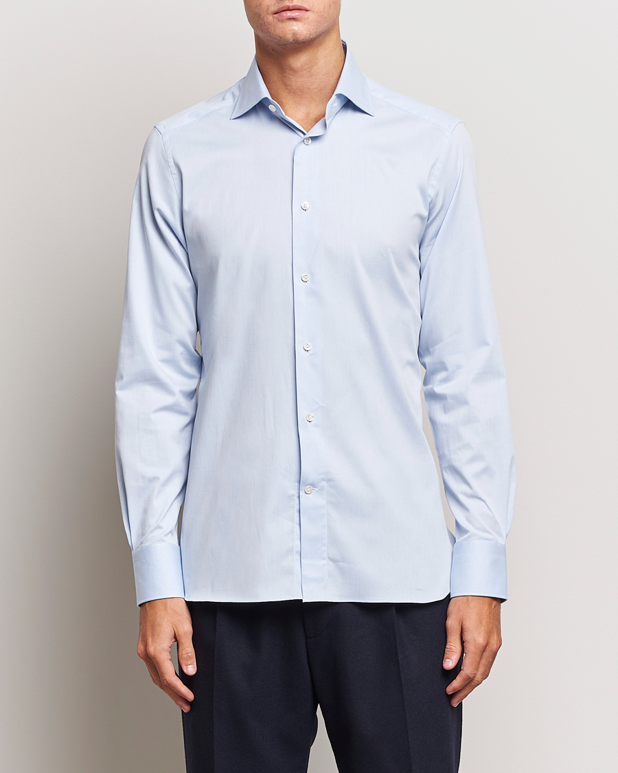 Herr | Skjortor | Zegna | Slim Fit Dress Shirt Light Blue