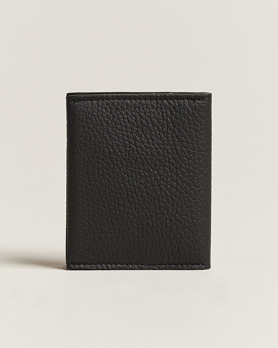 Herr |  | Zegna | Grain Leather Wallet Black