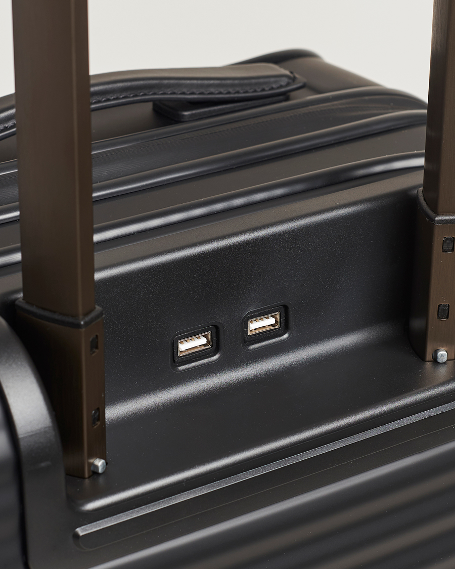 Herr | Zegna Leggerissimo Cabin Trolley Black | Zegna | Leggerissimo Cabin Trolley Black