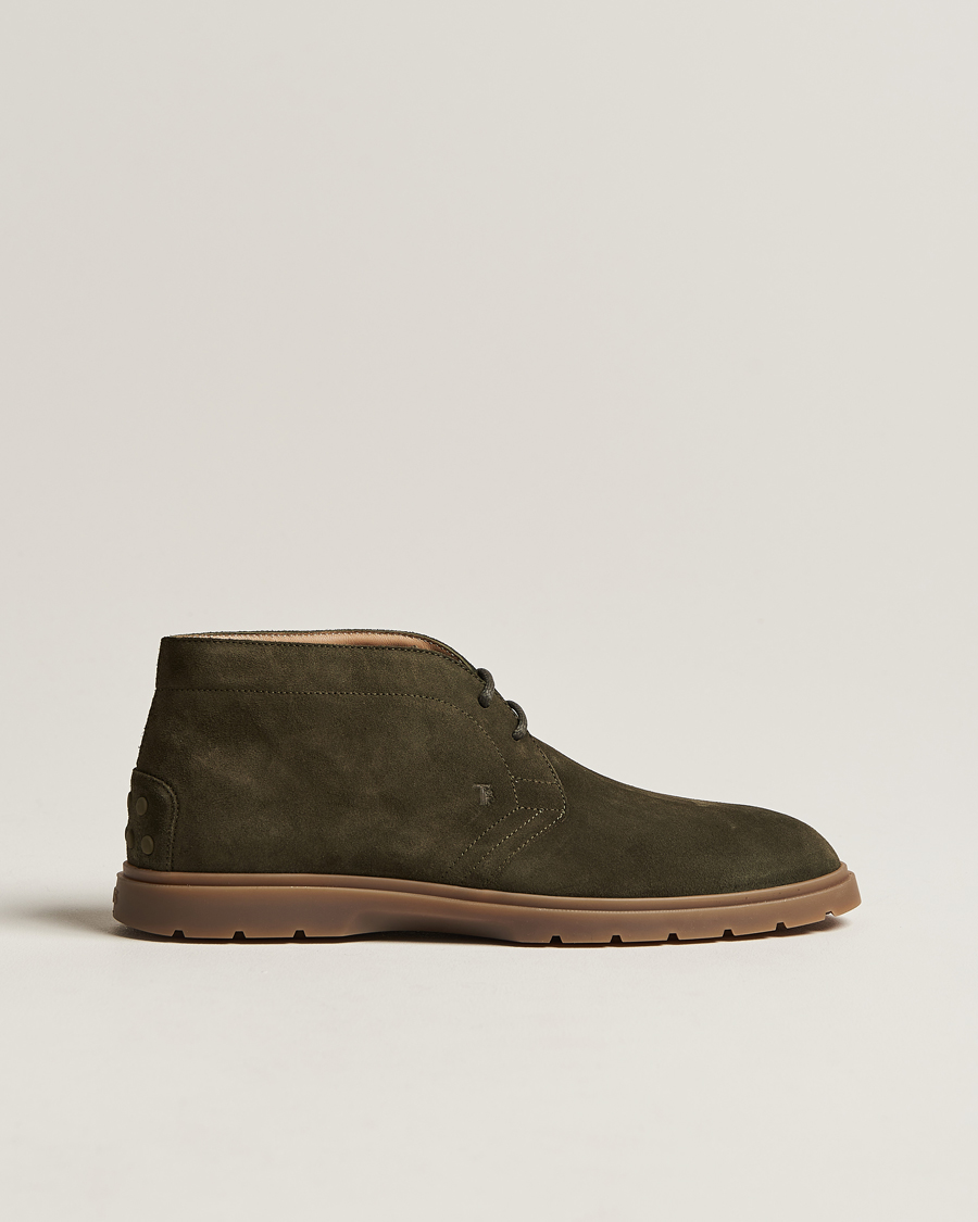 Herr | Tod's Polacchino Chukka Boots Military Suede | Tod's | Polacchino Chukka Boots Military Suede