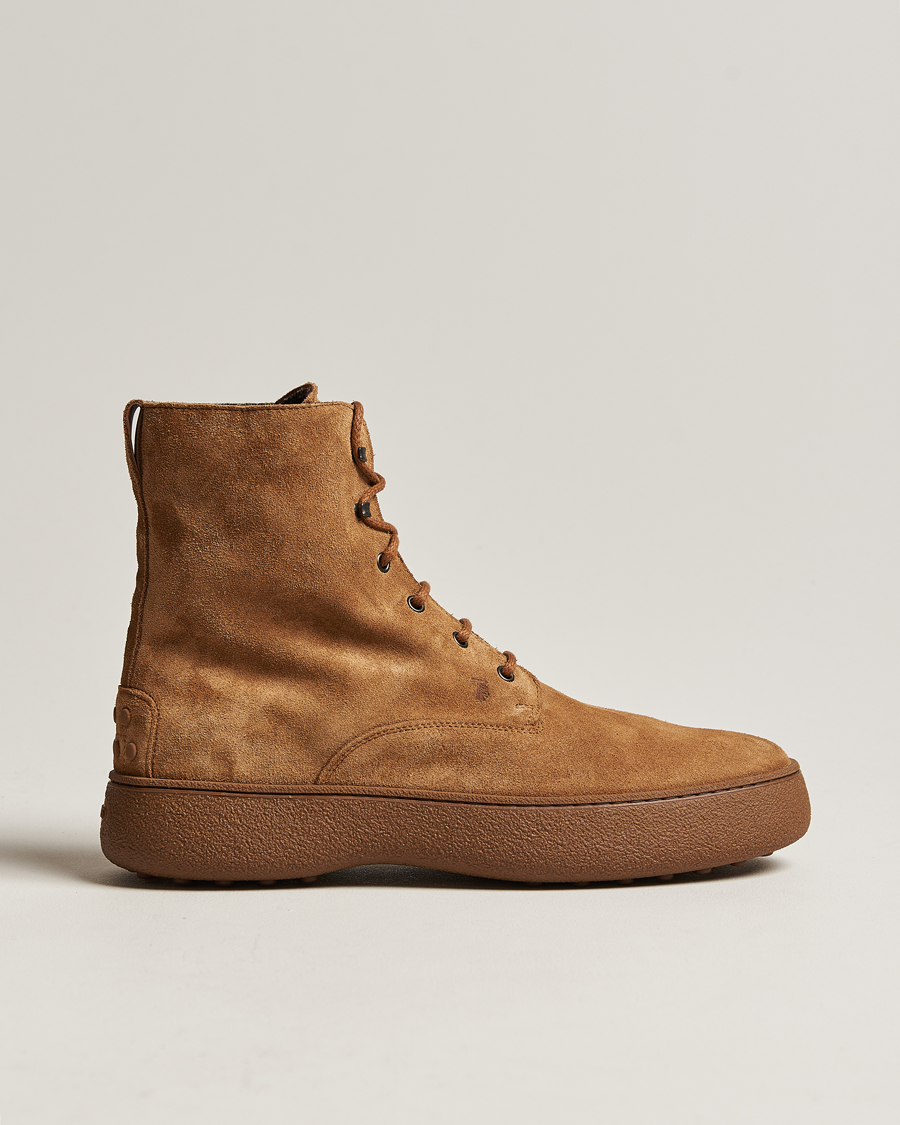 Herr | Tod's Gommino Winter Boots Brown Suede | Tod's | Gommino Winter Boots Brown Suede