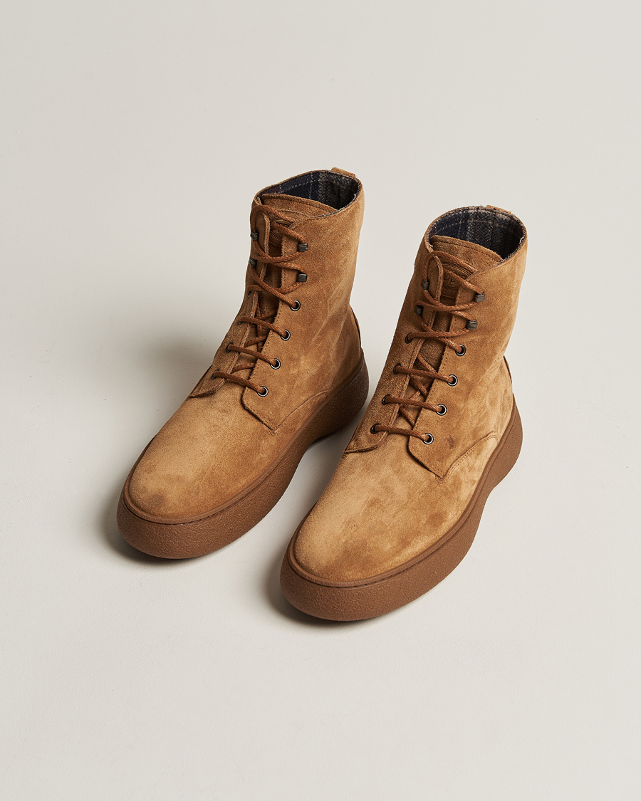 Herr | Tod's Gommino Winter Boots Brown Suede | Tod's | Gommino Winter Boots Brown Suede