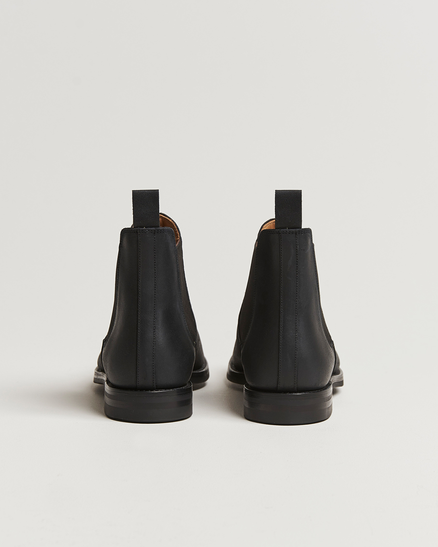 Herr | Kängor | Crockett & Jones | Chelsea 5 Black Rough-Out Suede
