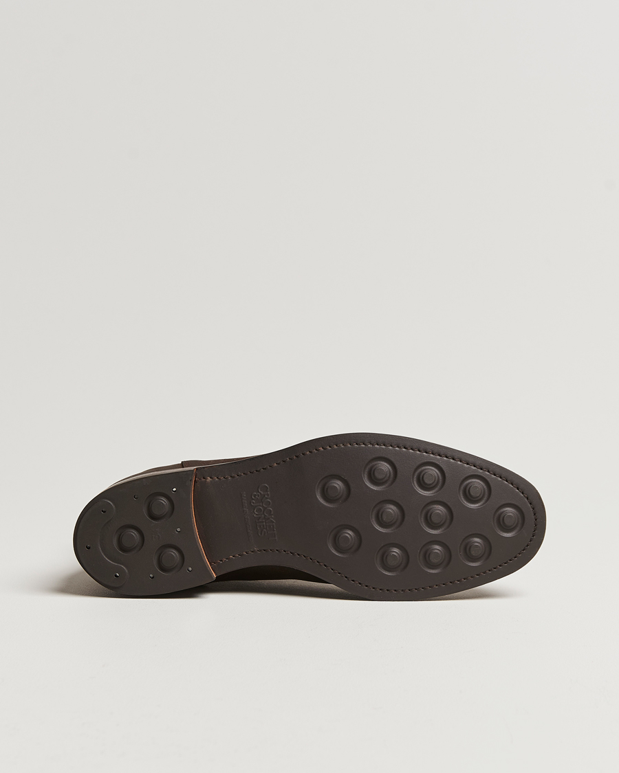 Herr | Kängor | Crockett & Jones | Chelsea 5 Dk Brown Rough-Out Suede